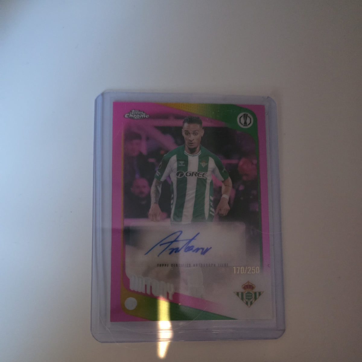 Topps Chrome 25/26 UCC Antony /250 Auto