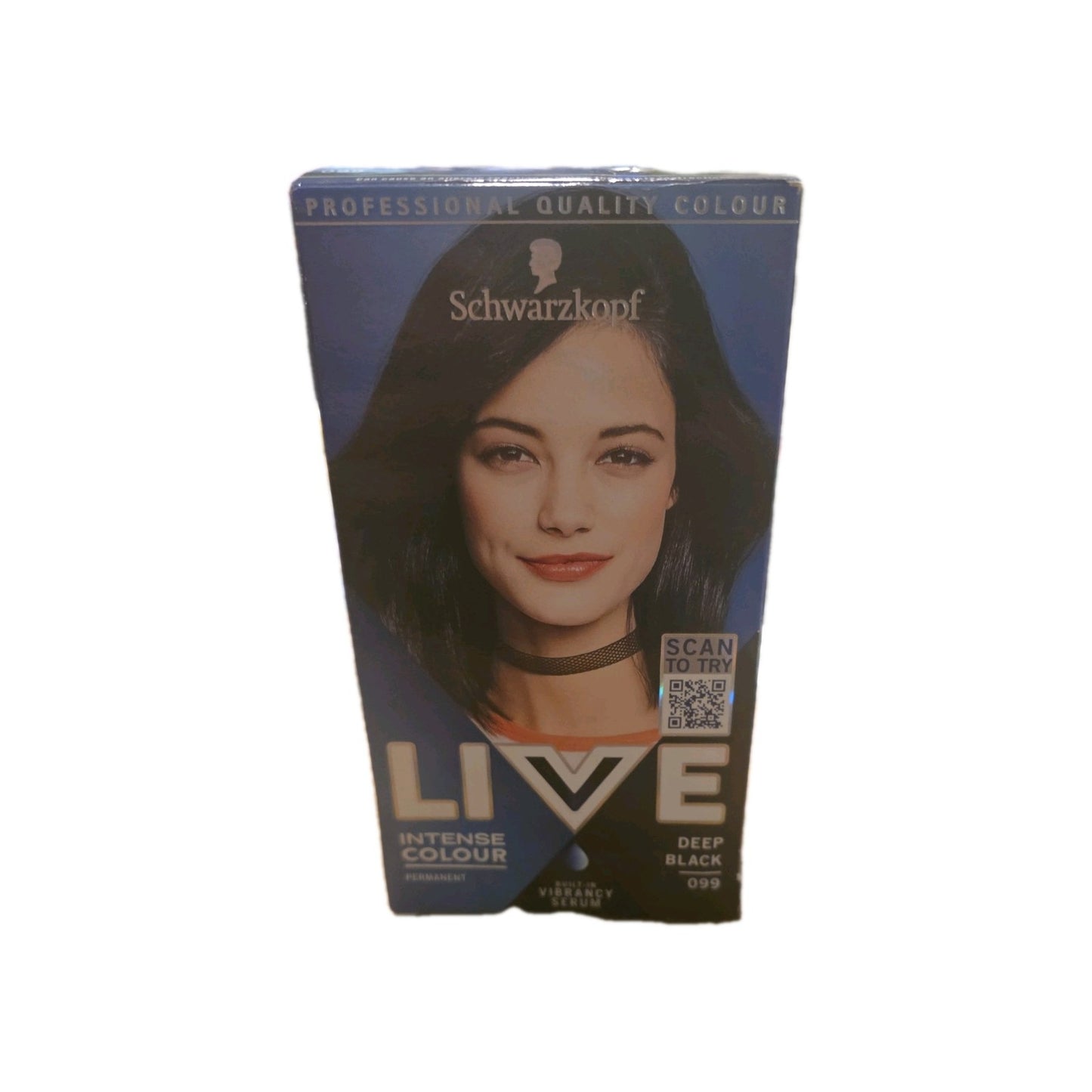 Schwarzkopf Live Intense Colour 099 Deep Black Hair Dye by Schwarzkopf