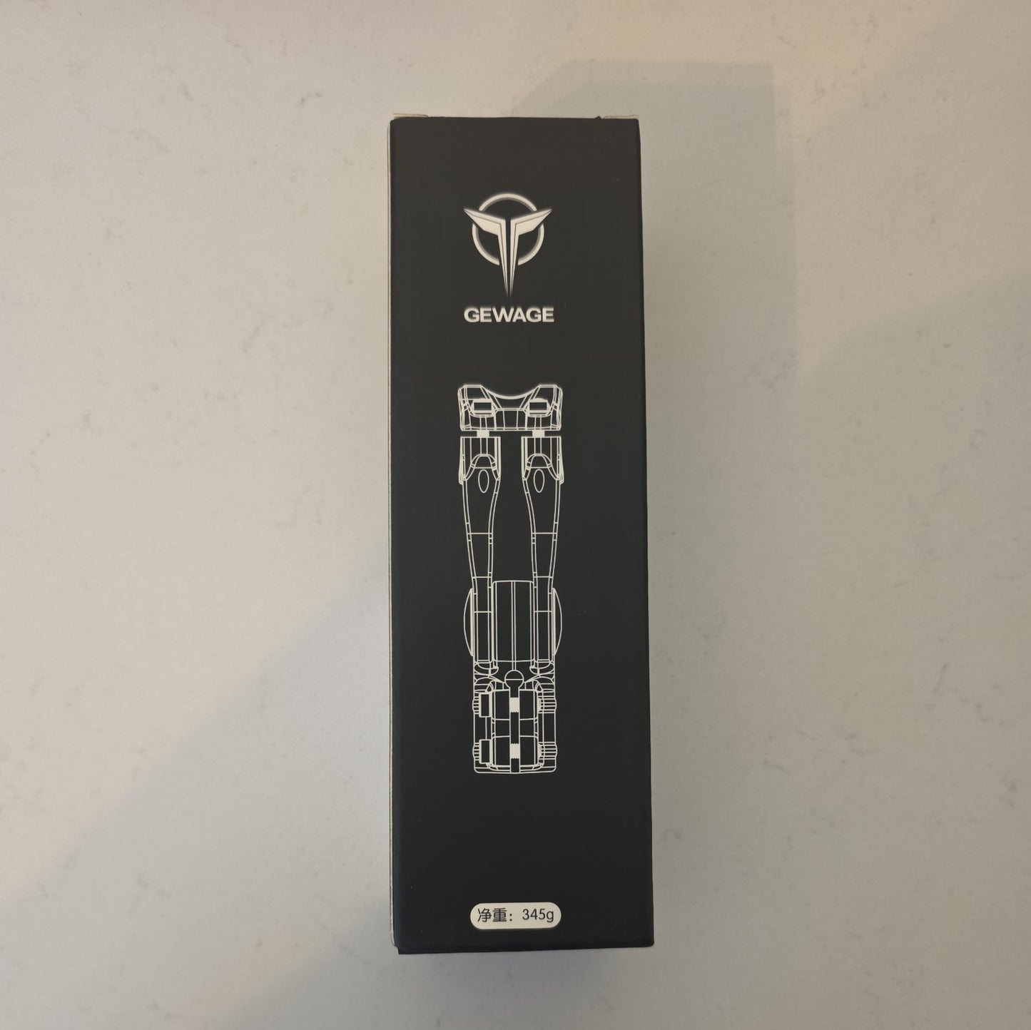 Gewage 90-Degree Adjustable Bike Stem - 31.8mm Black Aluminum by GEWAGE