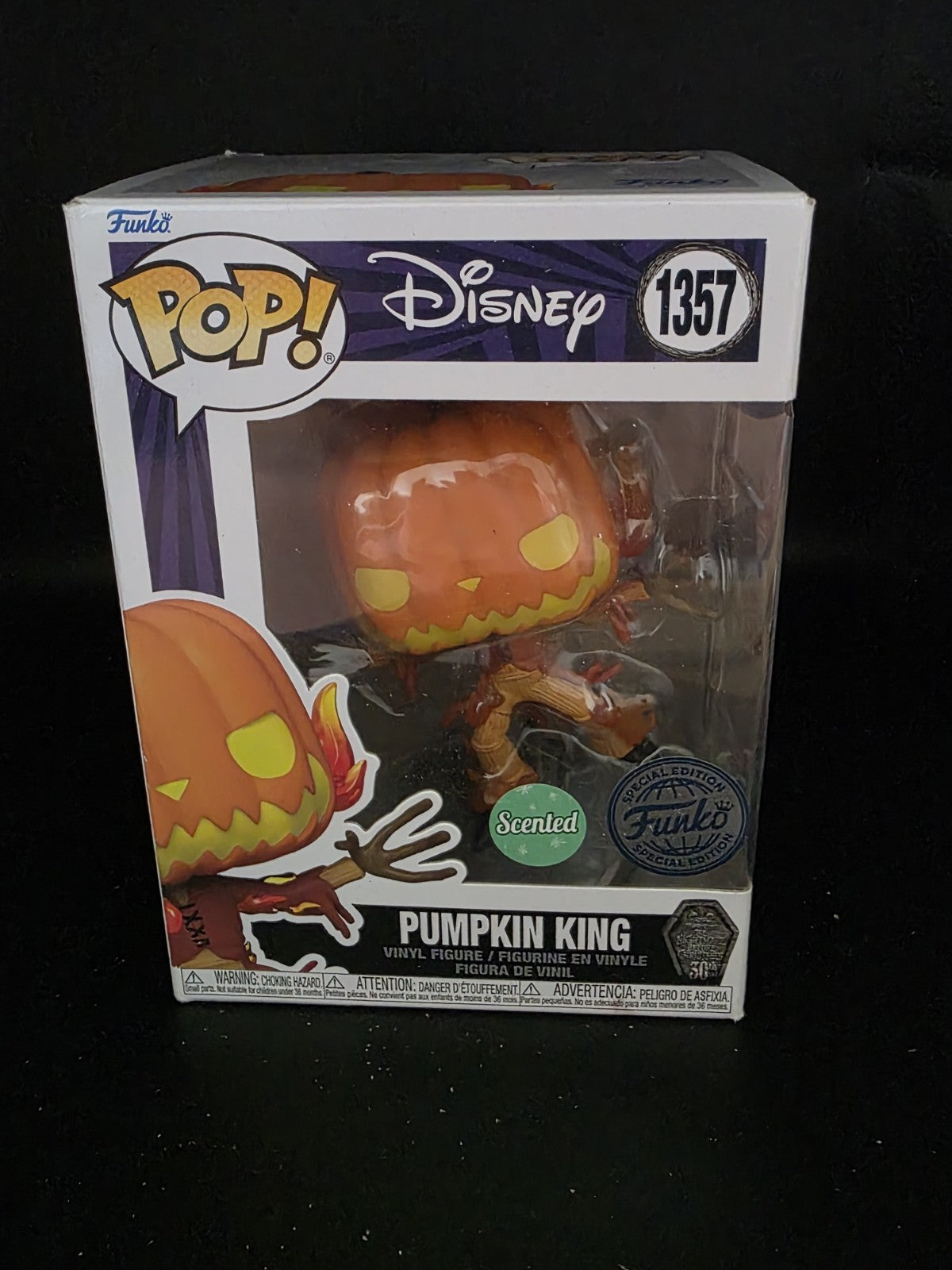 Funko POP Nightmare Before Christmas Pumpkin King Scented #1357 by Funko