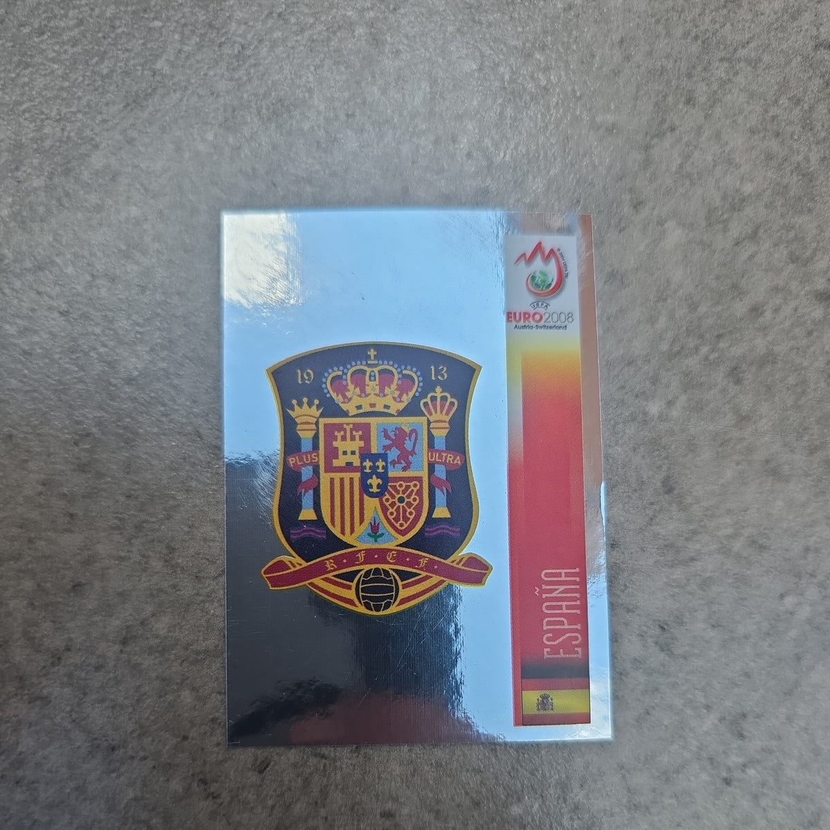 Panini 415 Logo Emblem Espana UEFA Euro 2008 Austria