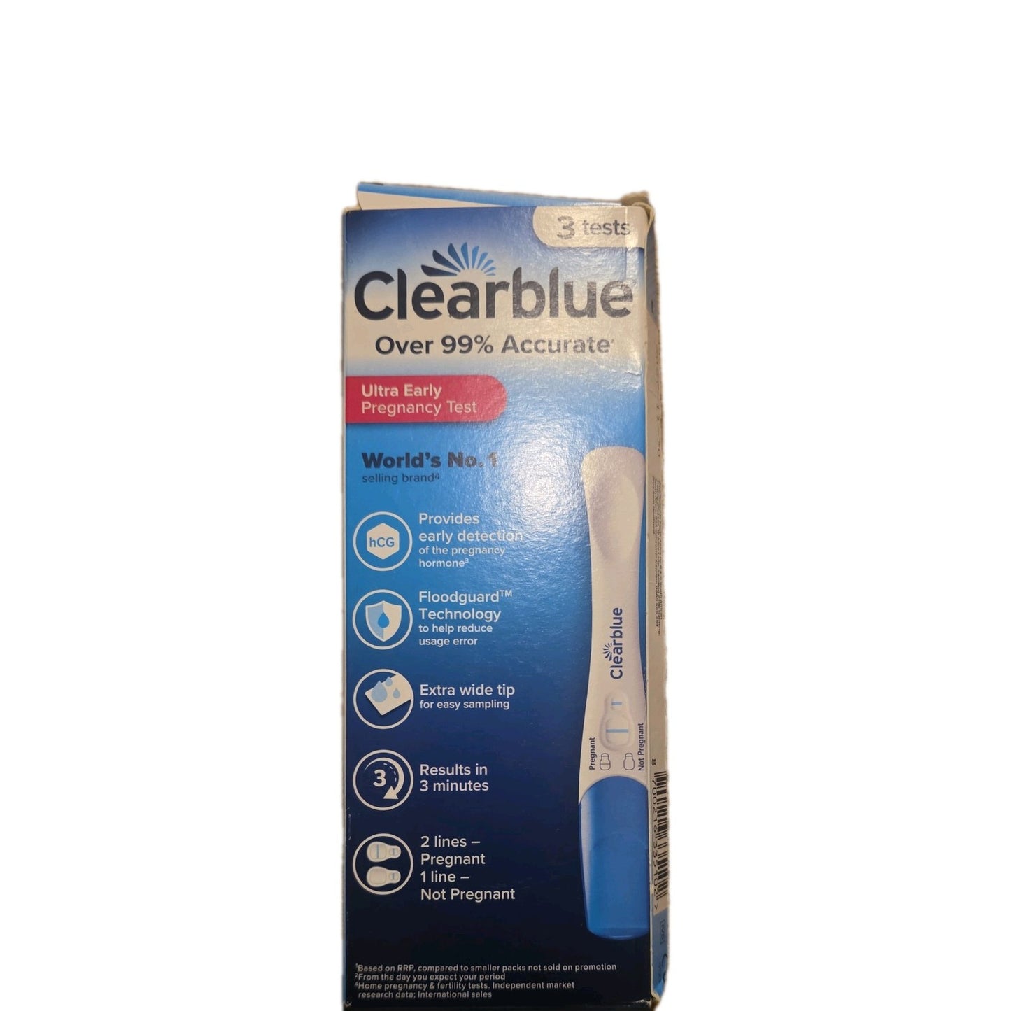 Clearblue Ultra Early Pregnancy Test - Pack of 3 by Clearblue