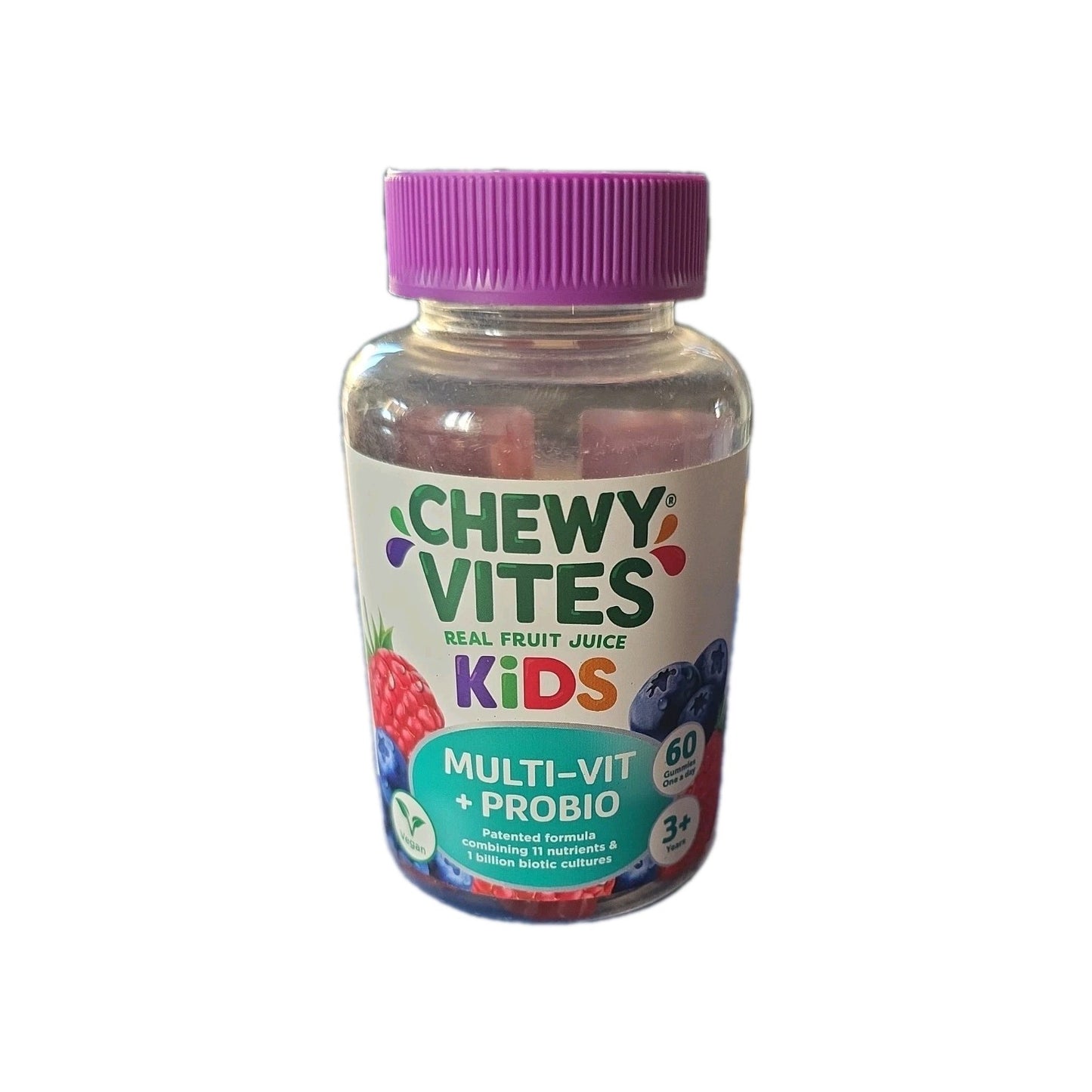 Chewy Vites Kids Multivitamin + Probio - 60 Count by CHEWY VITES
