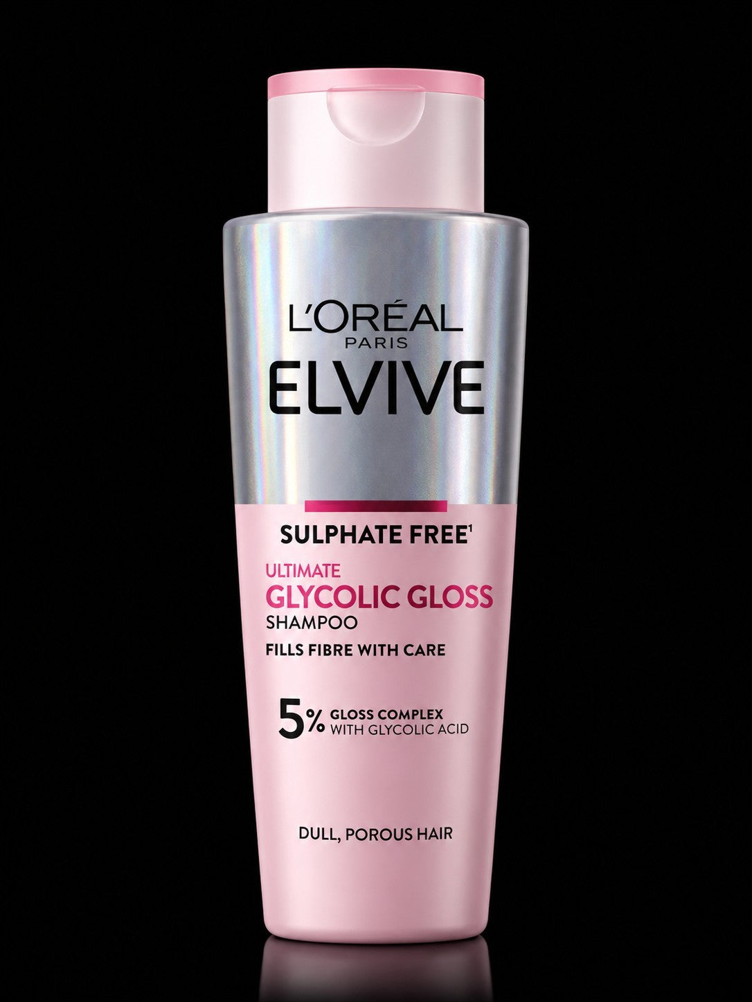 L'Oreal Elvive Glycolic Gloss Shampoo 200ml - Sulphate Free