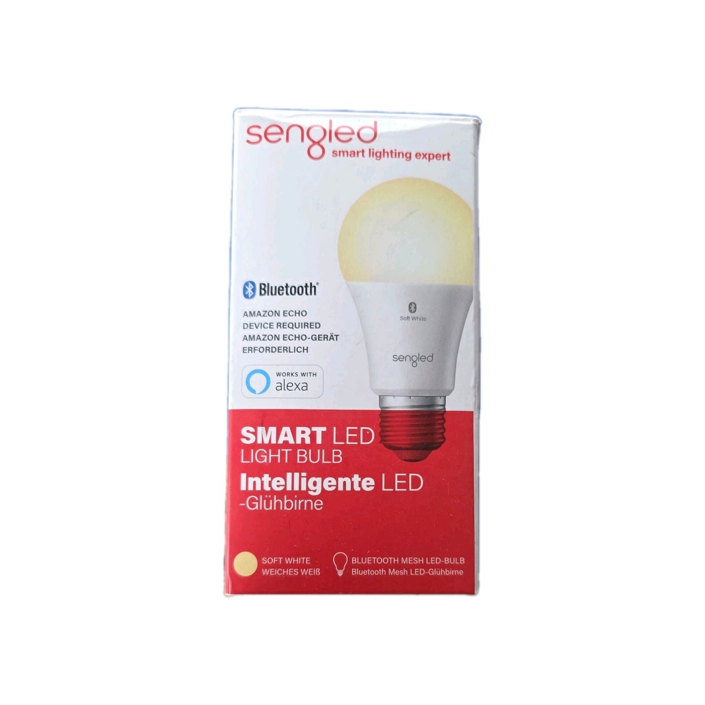 Sengled E27 LED Smart Bulb - Dimmable 2700K Soft White Bluetooth by Sengled