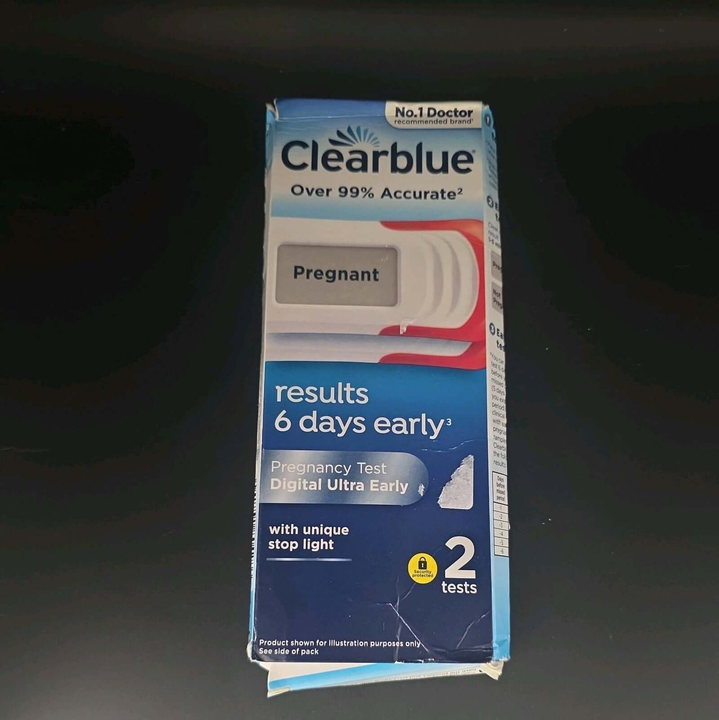 Clearblue Early Detection Digital Pregnancy Test 2 Pack by Clearblue