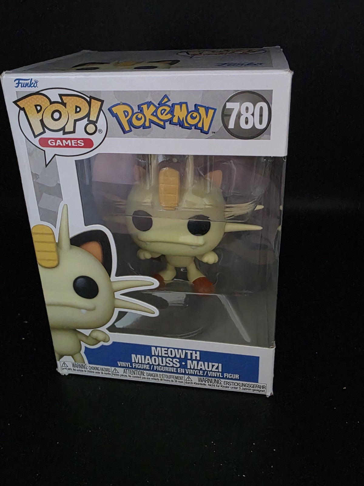Funko Pop! Pokemon Meowth #780 Vinyl Figure by Funko