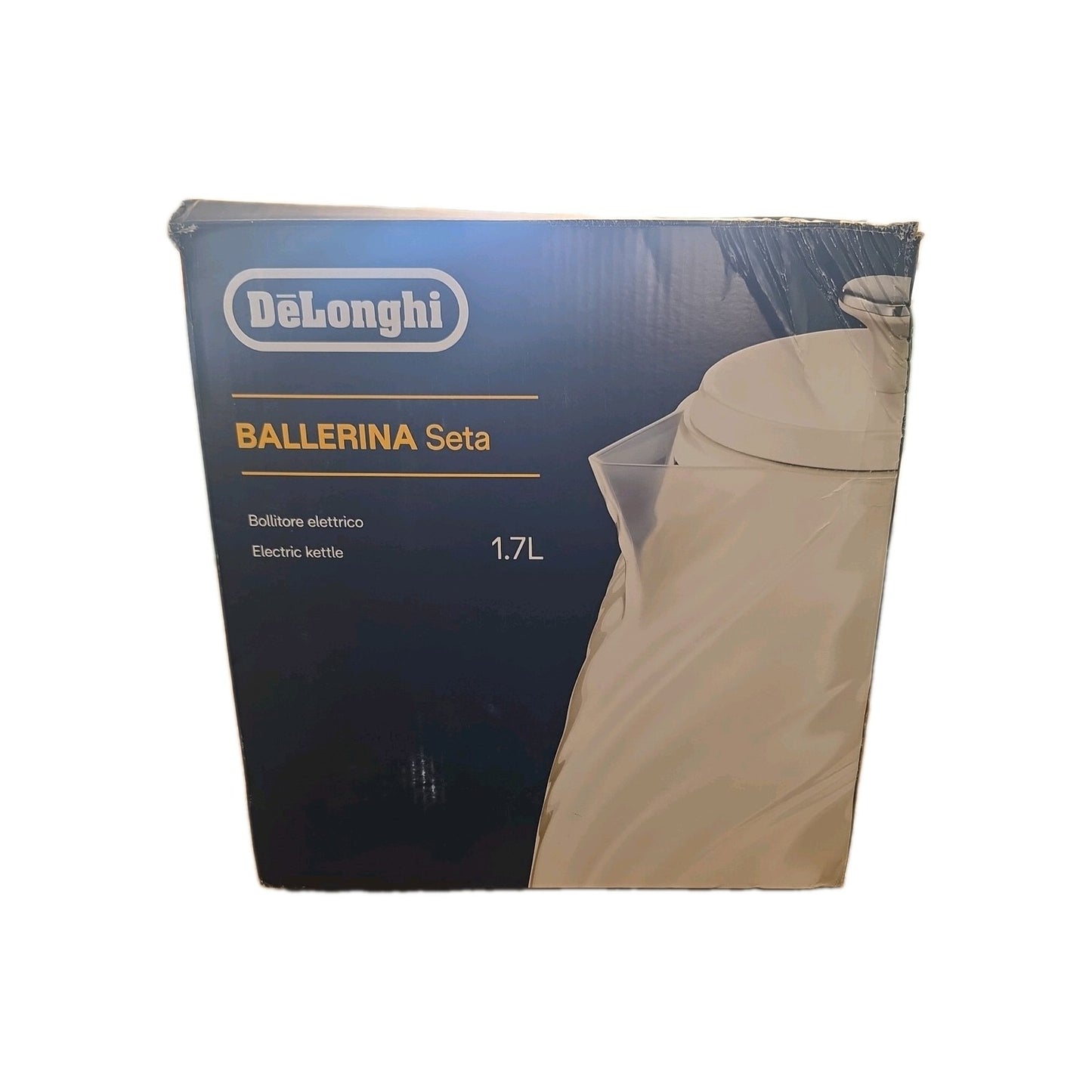 De'Longhi KBDS3001.CR Ballerina Seta Cream Kettle Limescale Filter 3000 Watt