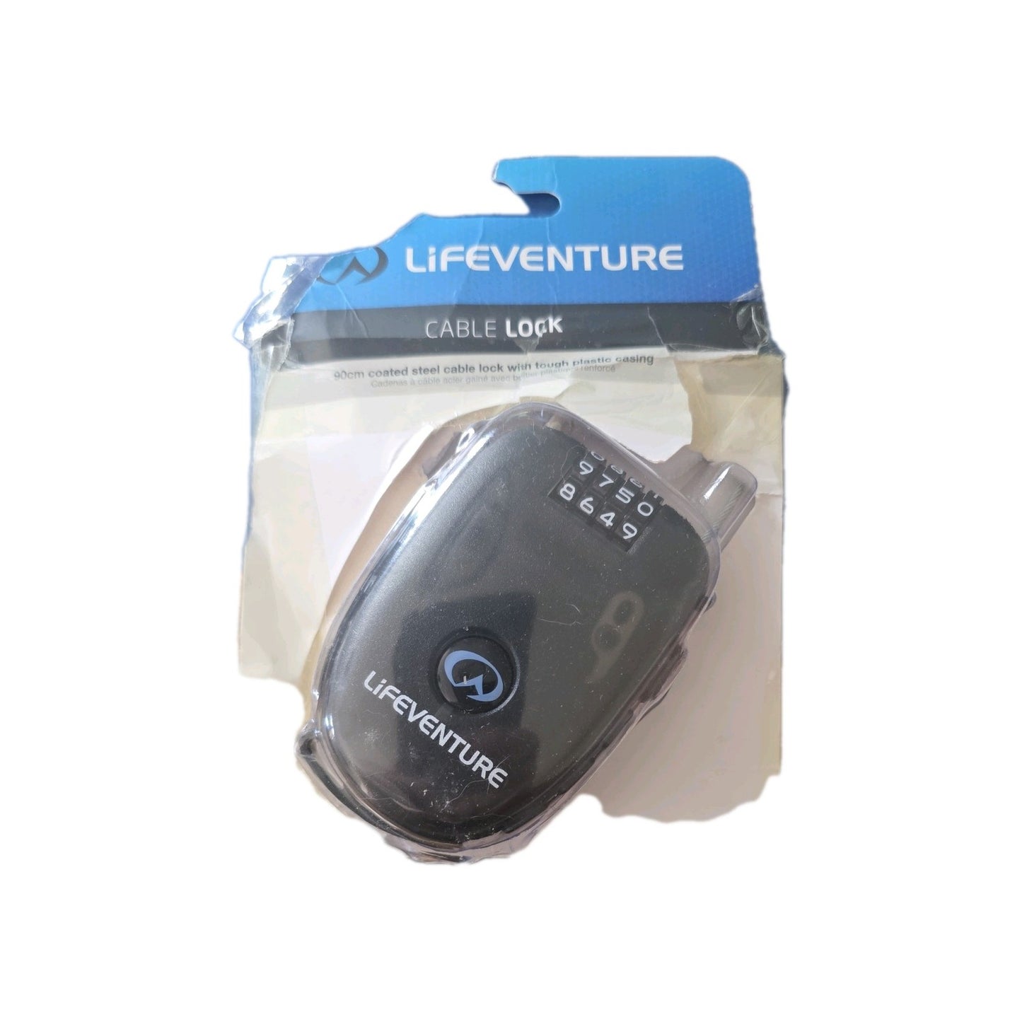Lifeventure Cable Lock for Rucksacks and Luggage - Heavy Duty by Lifeventure