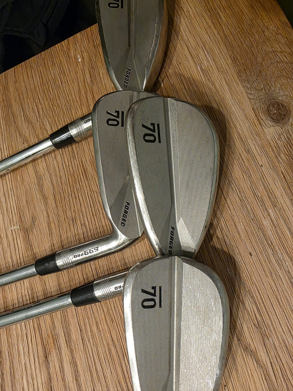 Sub 70 699 Pro V3 Irons 4-GW Set - KBS Tour Stiff Right Handed by Sub 70