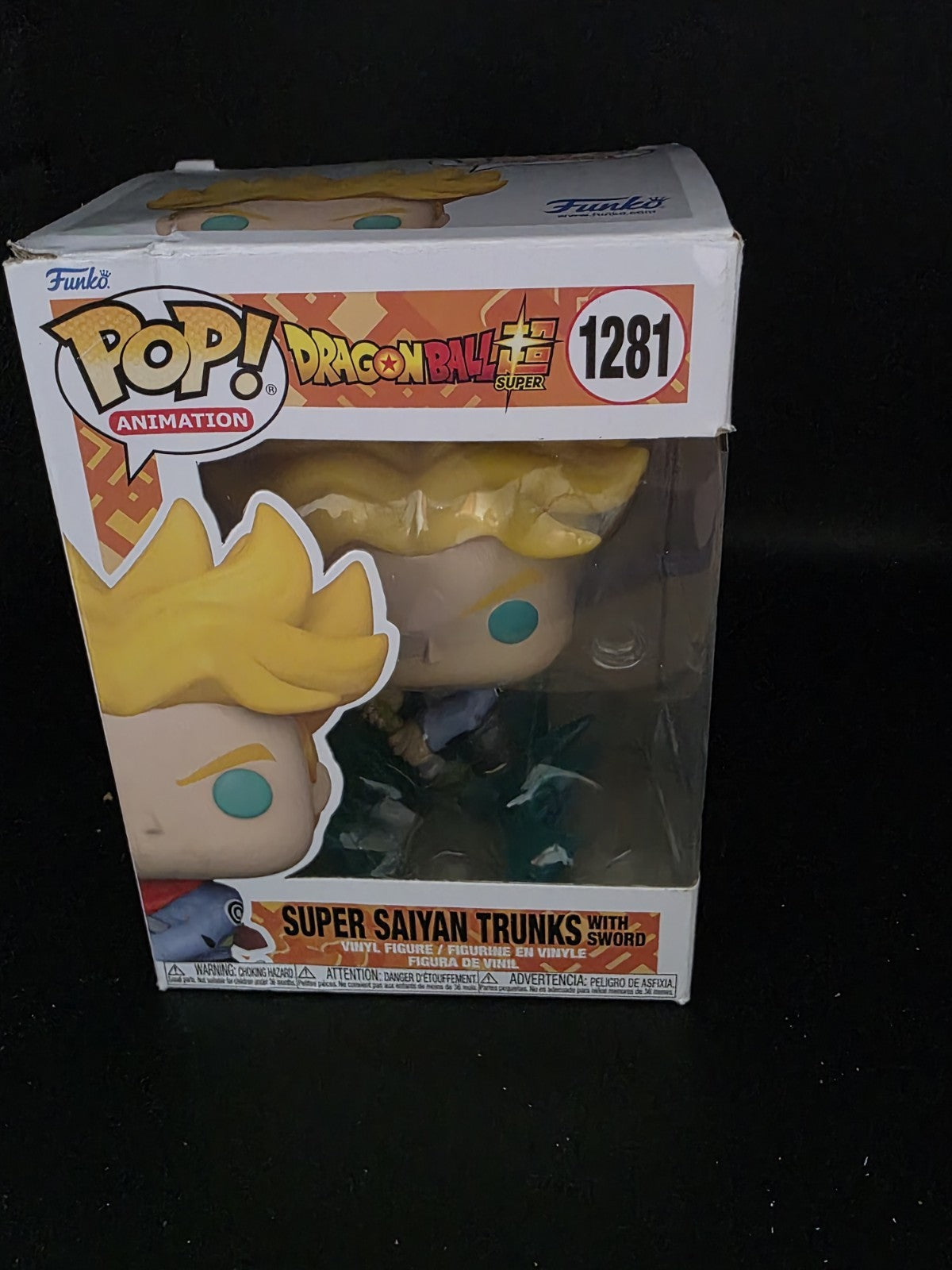 Funko Pop! Dragon Ball Super - Super Saiyan Trunks with Sword #1281 by Funko