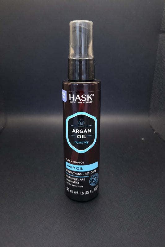 Hask Argan Oil Serum 100ml - Nourishing Hair Shine Serum by Hask