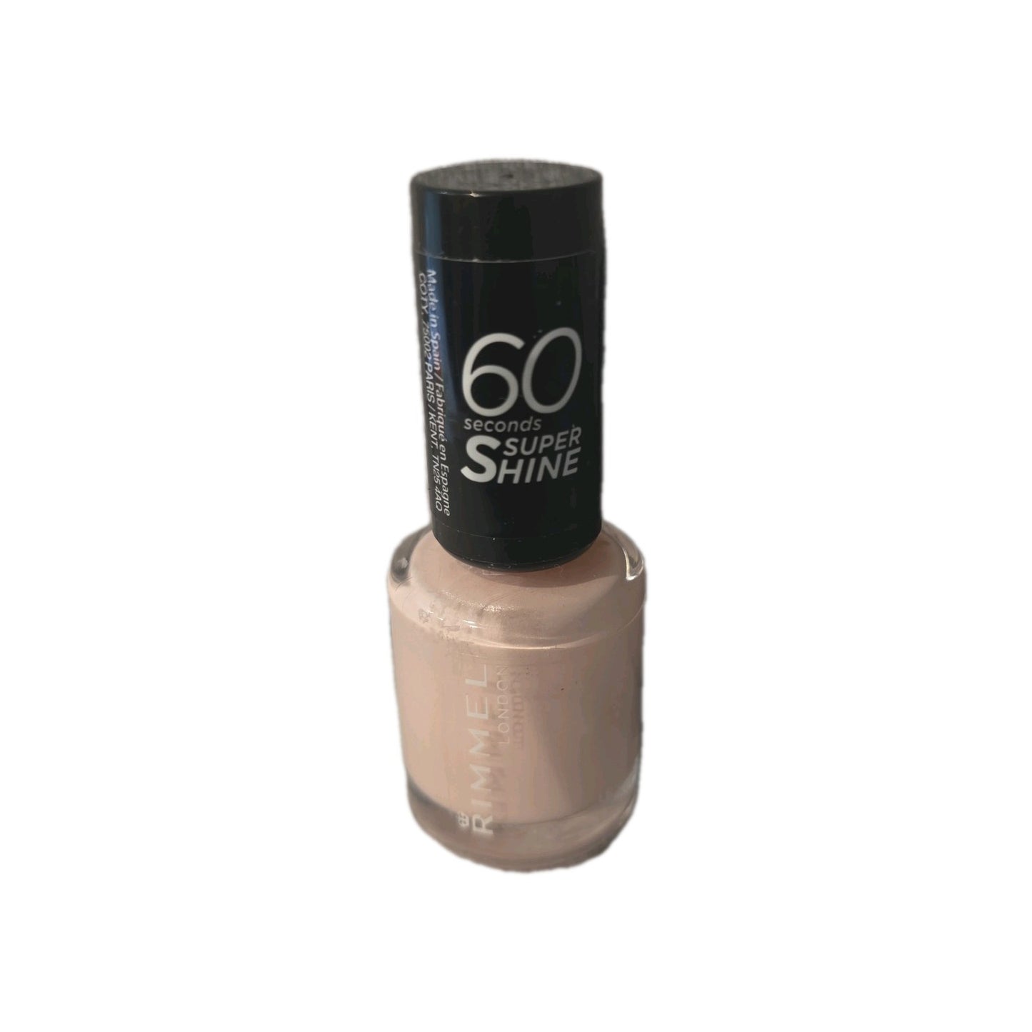 Rimmel 60 Seconds Nail Polish - 203 Lose Your Lingerie Pink 8ml by Rimmel