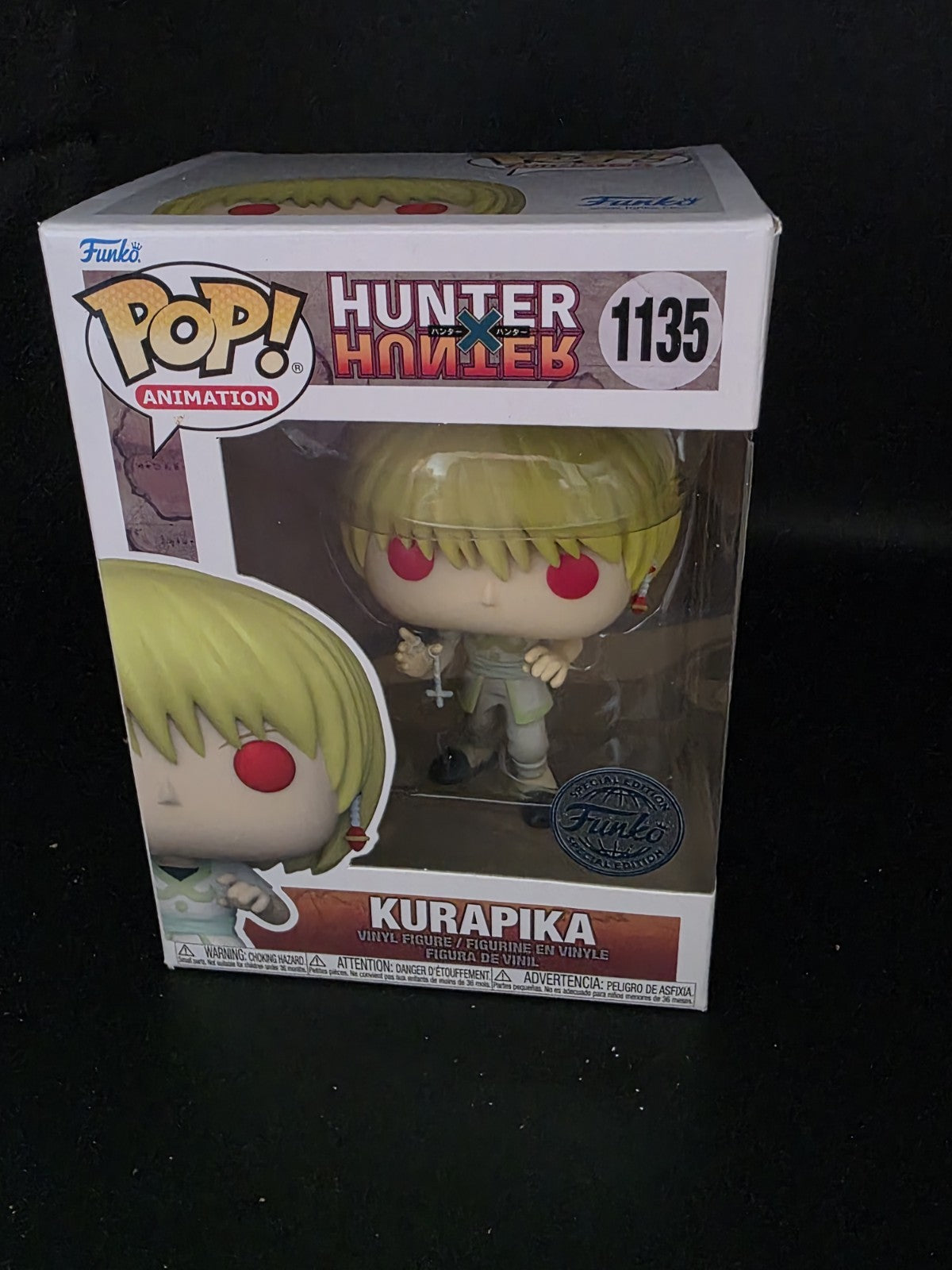 Funko Pop! Hunter x Hunter Kurapika #1135 FYE Exclusive Vinyl Figure by below retail uk