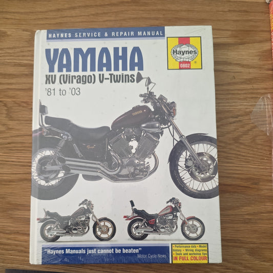1981-2003 YAMAHA XV Virago V-Twins Haynes Manual