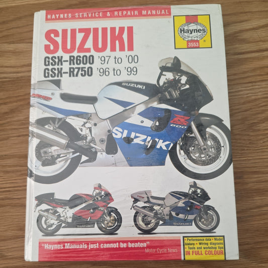 Suzuki GSX-R600 & 750 (1996-2000) Haynes Repair Manual