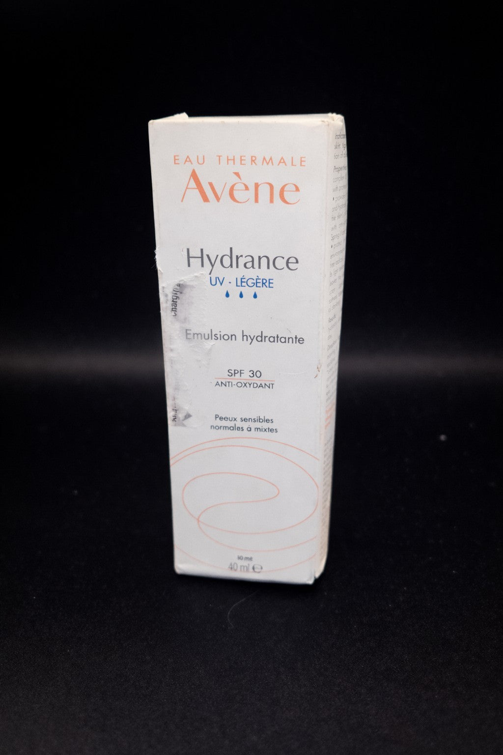 Avene Hydrance Light UV Hydrating Emulsion SPF30 Moisturiser For All Skin Types Daily Sun Protected Hydration