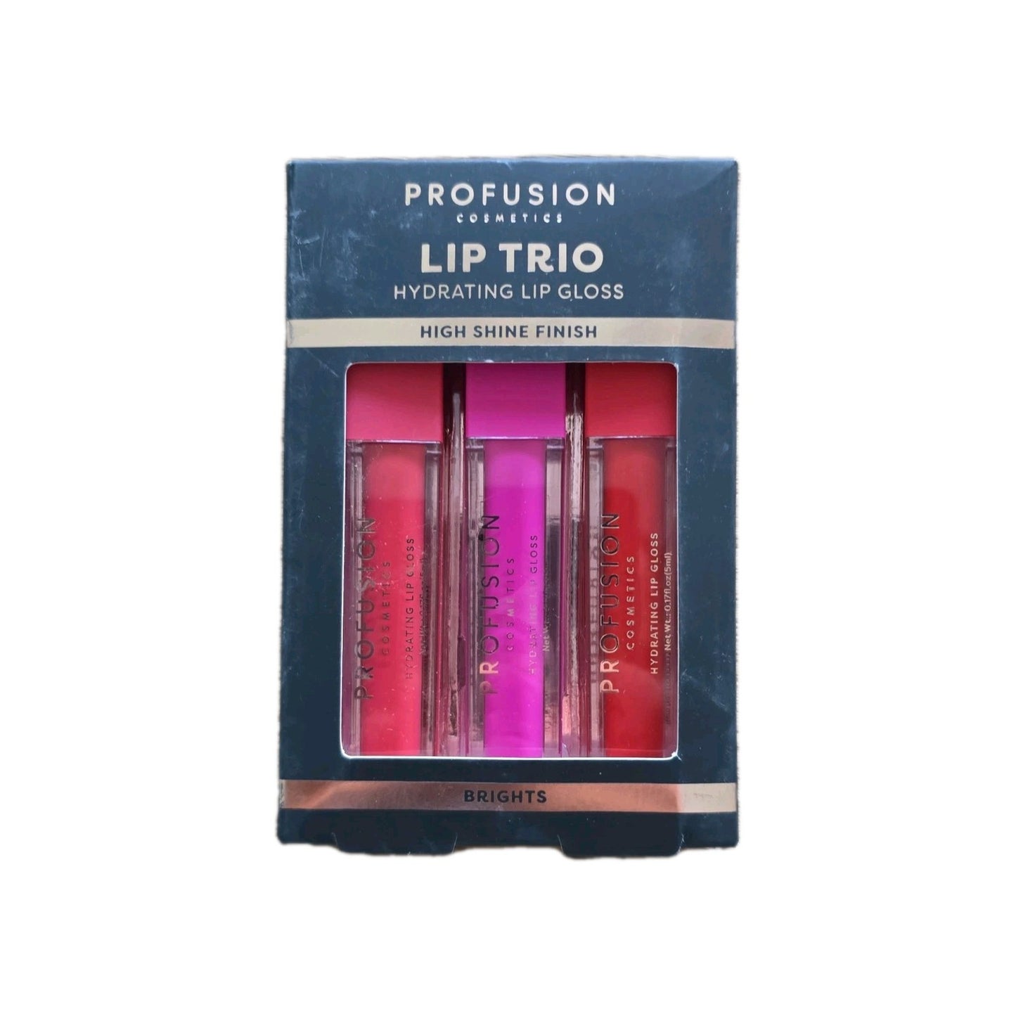 Profusion Hydrating Lip Gloss Trio Gift Set - Red & Pink 3x5ml by Profusion