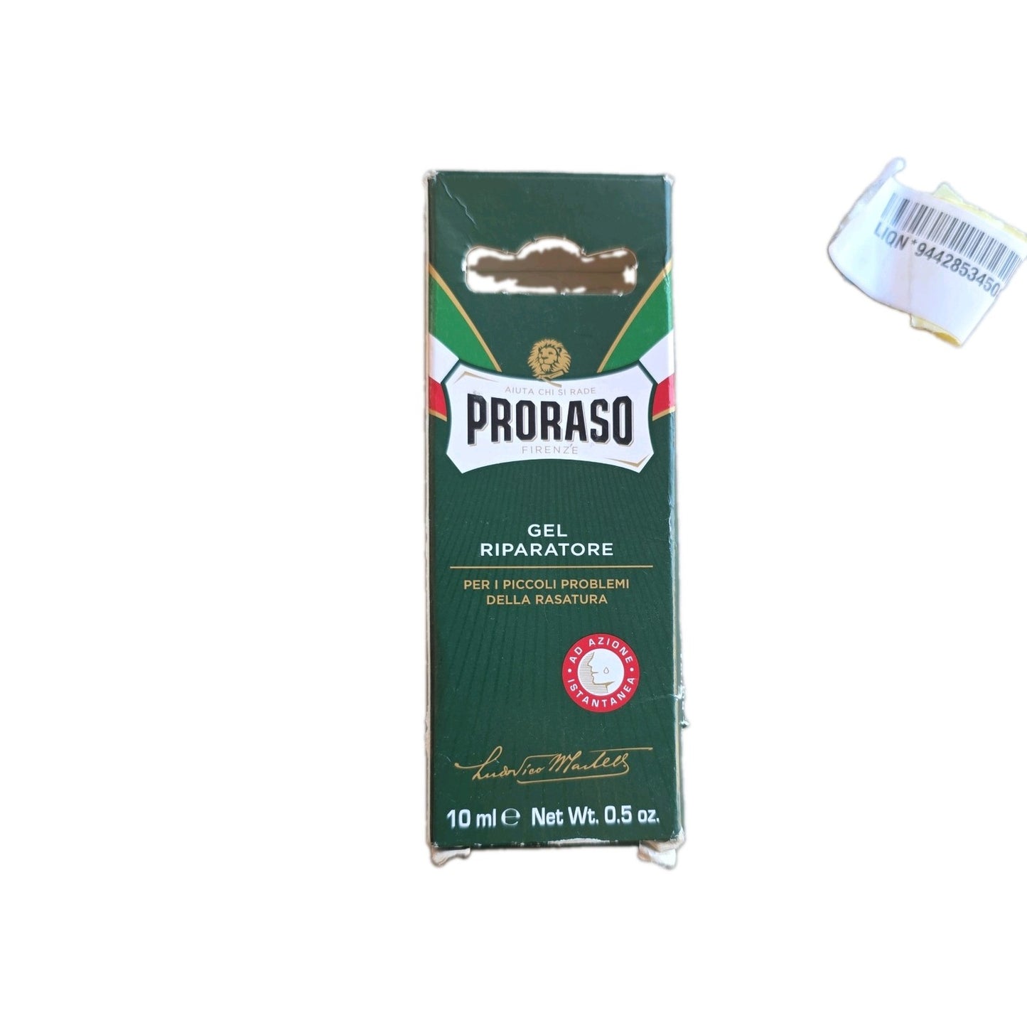PRORASO Shave Cut Healing GEL 10ml | Stems Bleeding from Razor Nicks & Cuts