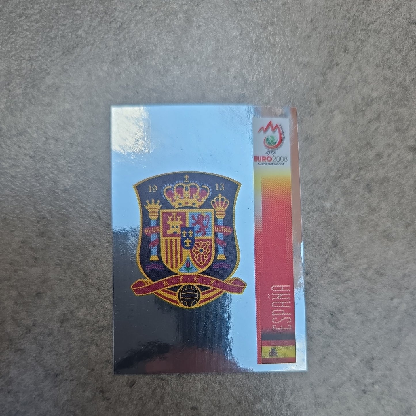 Panini 415 Logo Emblem Espana UEFA Euro 2008 Austria -