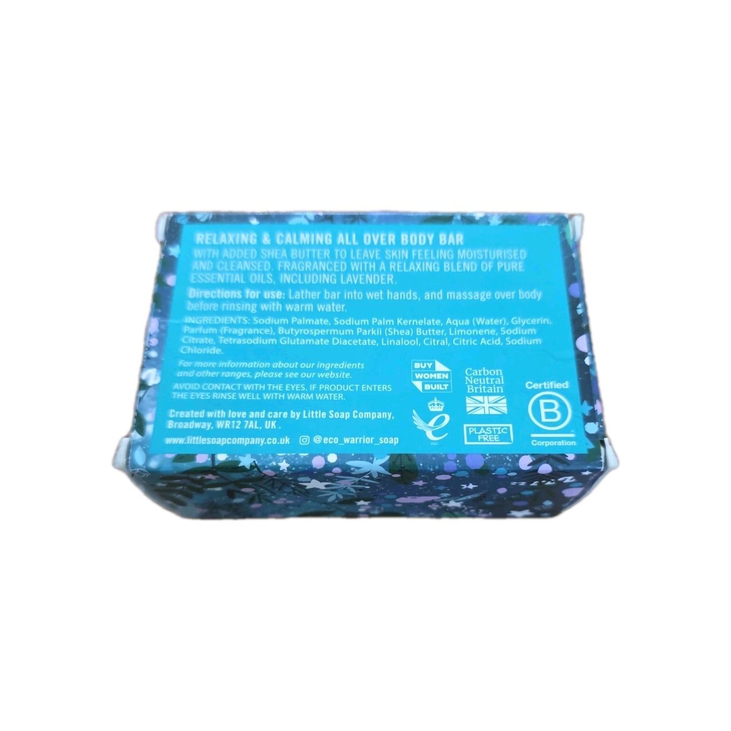 Little Soap Company Eco Warrior Bergamot & Lime Body Soap - 100g by ‎Little Soap Company