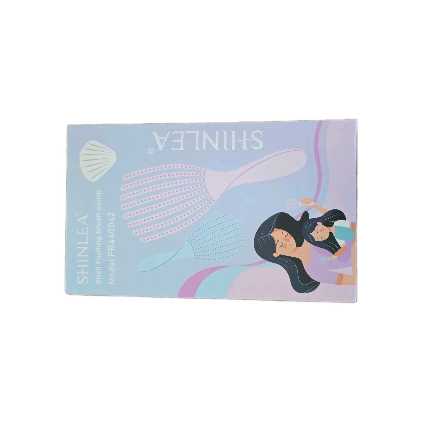 Shinlea Detangler Brush and Comb Set - Compact for Curly Hair by Does Not Apply