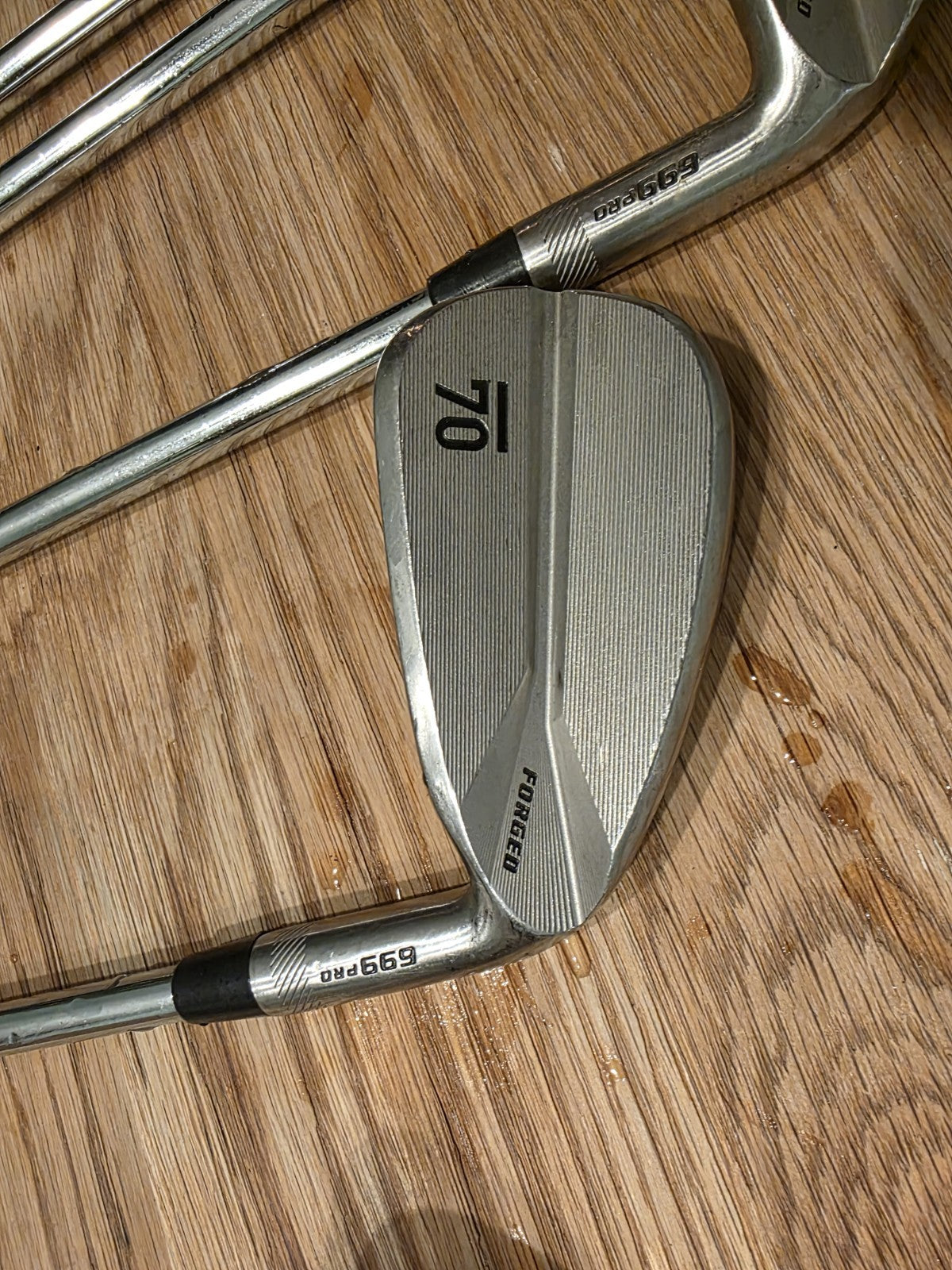 Sub 70 699 Pro V3 Irons 4-GW Set - KBS Tour Stiff Right Handed by Sub 70