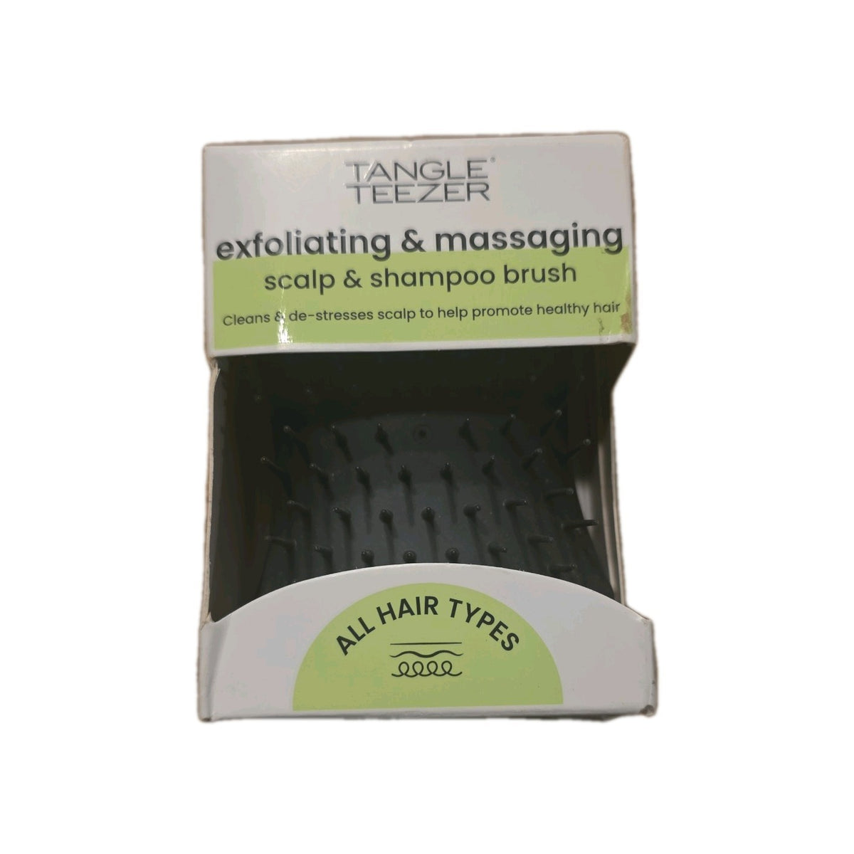 Tangle Teezer Scalp Exfoliator and Massager Brush - Black