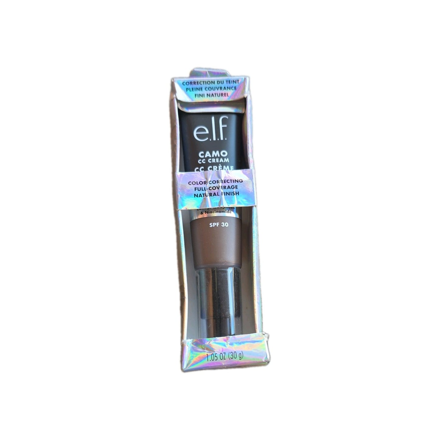 Elf e.l.f Foundation Camo CC Cream SPF 30 Full Coverage Natural Finish 30g Deep