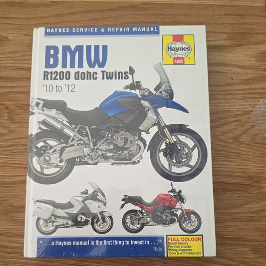 Haynes BMW R1200 Dohc Twins '10 to '12 Service & Repair Manual