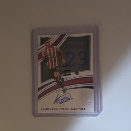 Keane Lewis Potter Brentford Immaculate Impressions Auto /25
