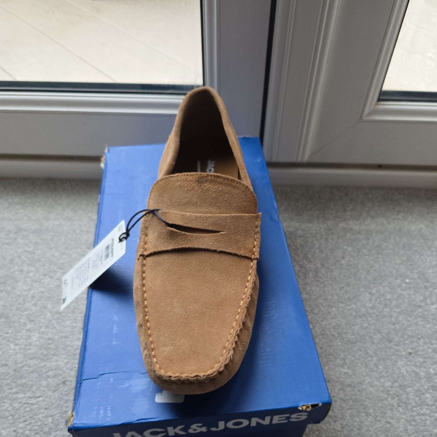 Jack & Jones Jensen Suede Men's Cognac Loafers