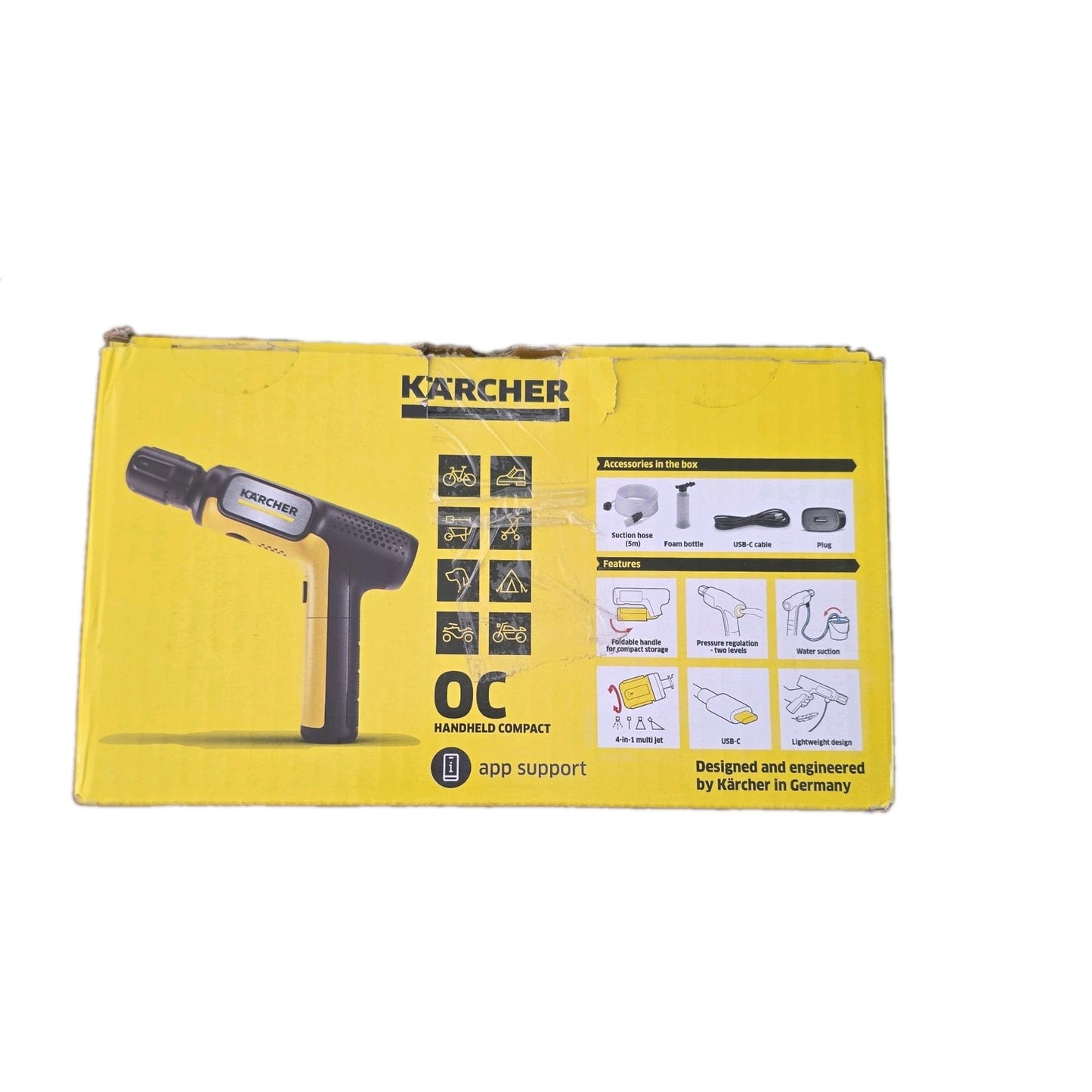 Karcher Handheld Cleaner OC Handheld Compact Medium Pressure Washer 13281290
