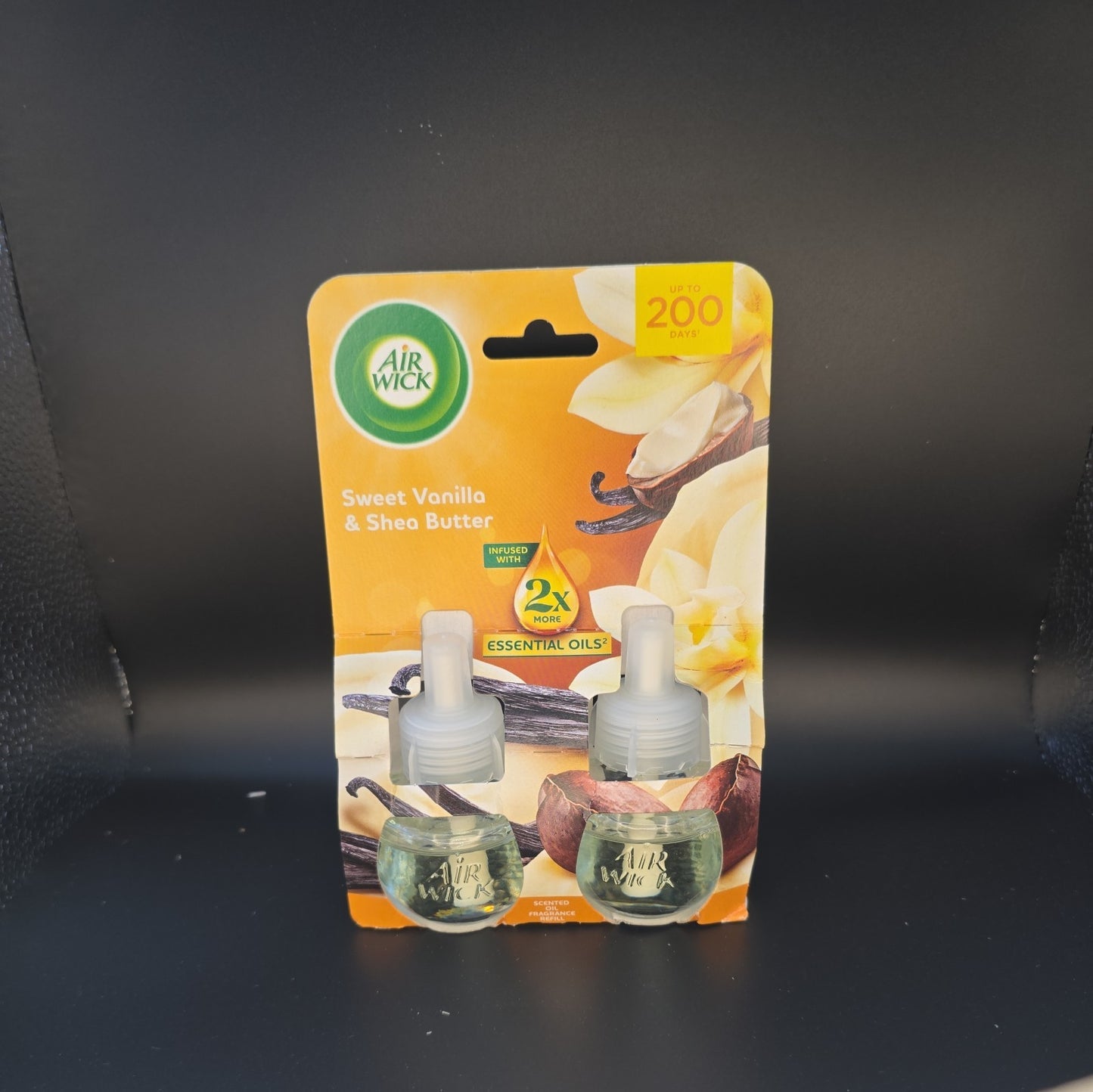 Air Wick Electric Refill Sweet Vanilla And Shea Butter Pack 2 For Home Fragrance Fans