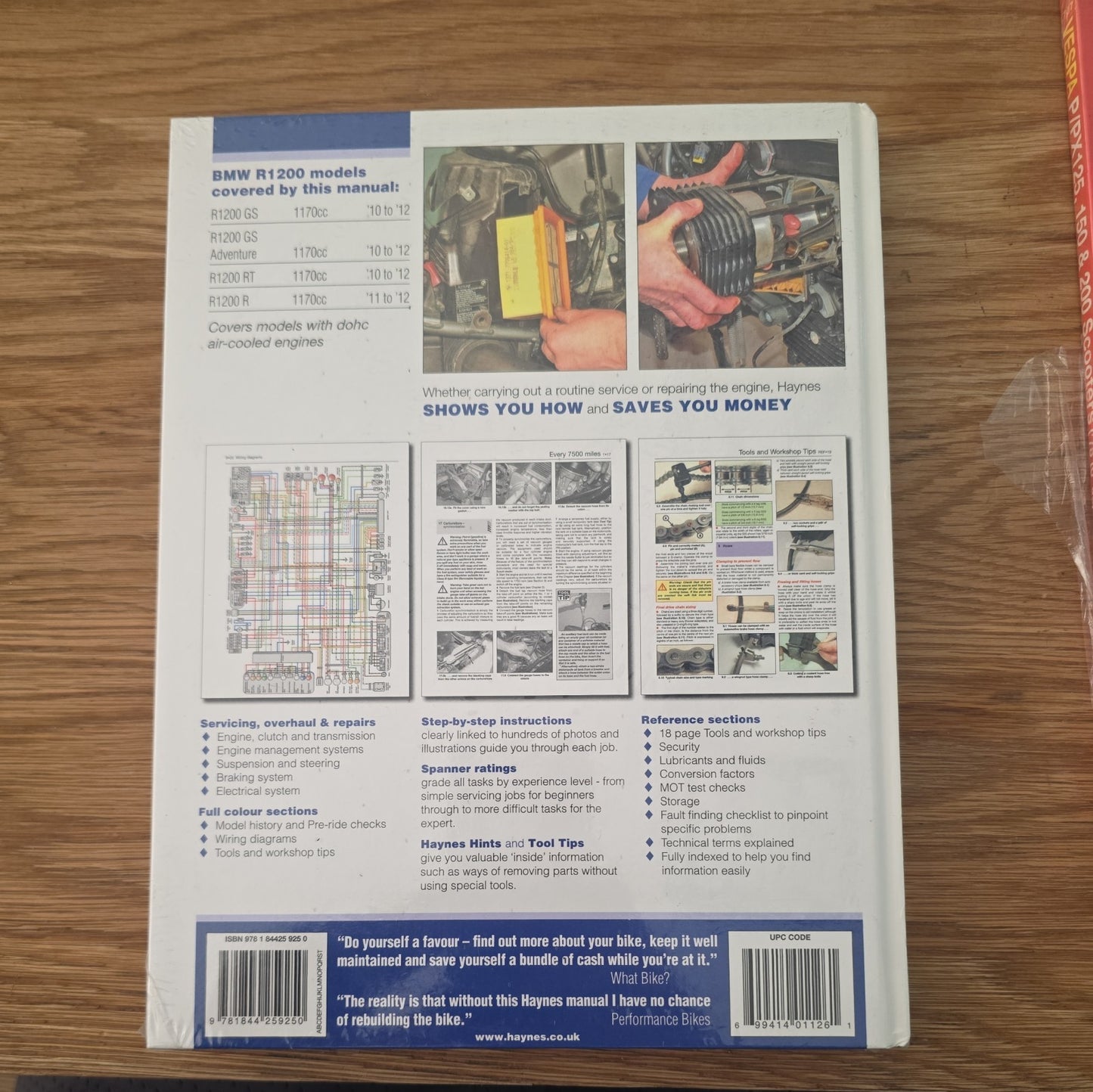 Haynes BMW R1200 Dohc Twins '10 to '12 Service & Repair Manual