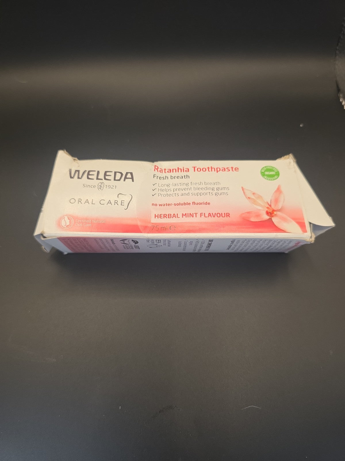 Weleda Ratanhia Fluoride Toothpaste - Herbal Mint 75ml by Weleda