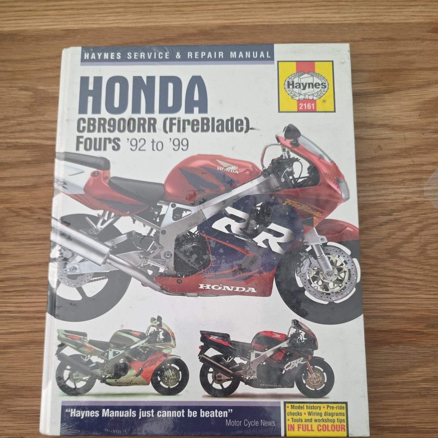 Honda CBR900RR (Fireblade) Fours 92 to 99 Haynes service & Repair Manual