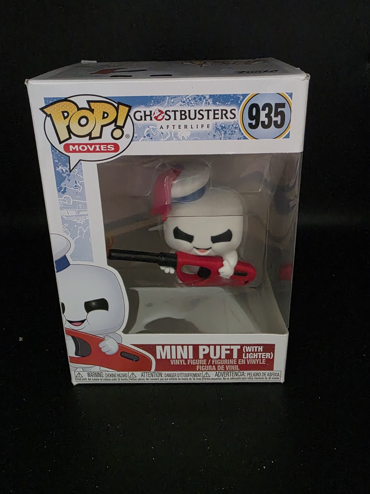 Funko Pop! Ghostbusters Afterlife Mini Puft with Lighter #935 by below retail uk
