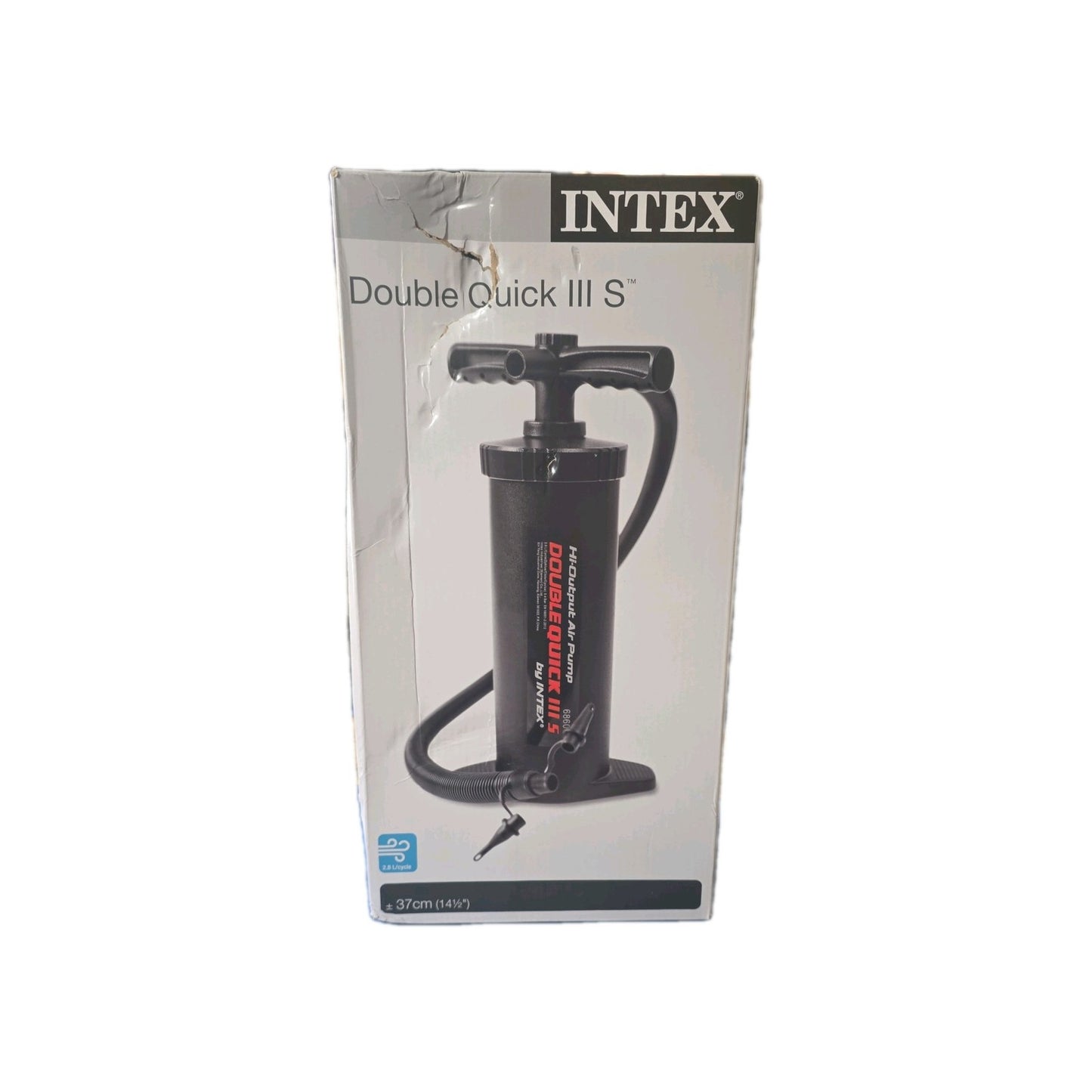 Intex Double Action Hand Pump - 37cm Portable Inflator by Intex