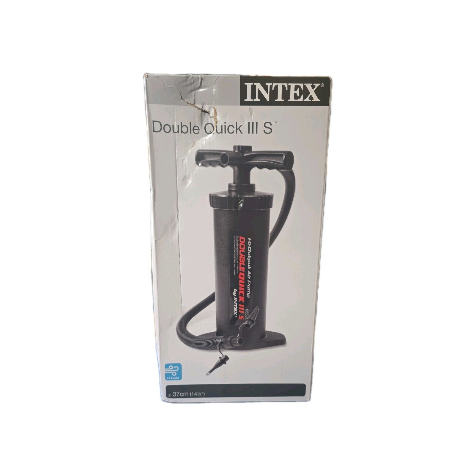 Intex Double Action Hand Pump - 37cm Portable Inflator by Intex