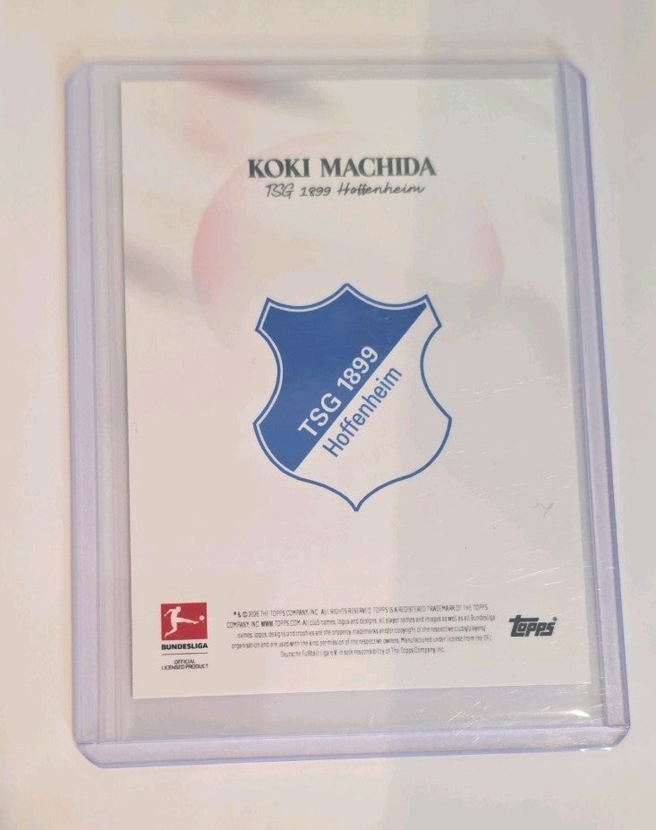 2025/26 Topps Bundesliga Koki Machida Orange /25 16/25 TSG Hoffenheim