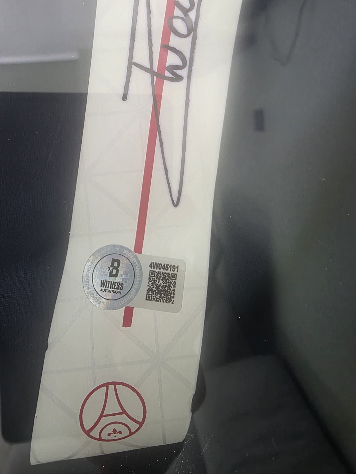 Joao Neves Paris Saint-Germain PSG Signed Nike Shirt (Beckett Hologram COA)