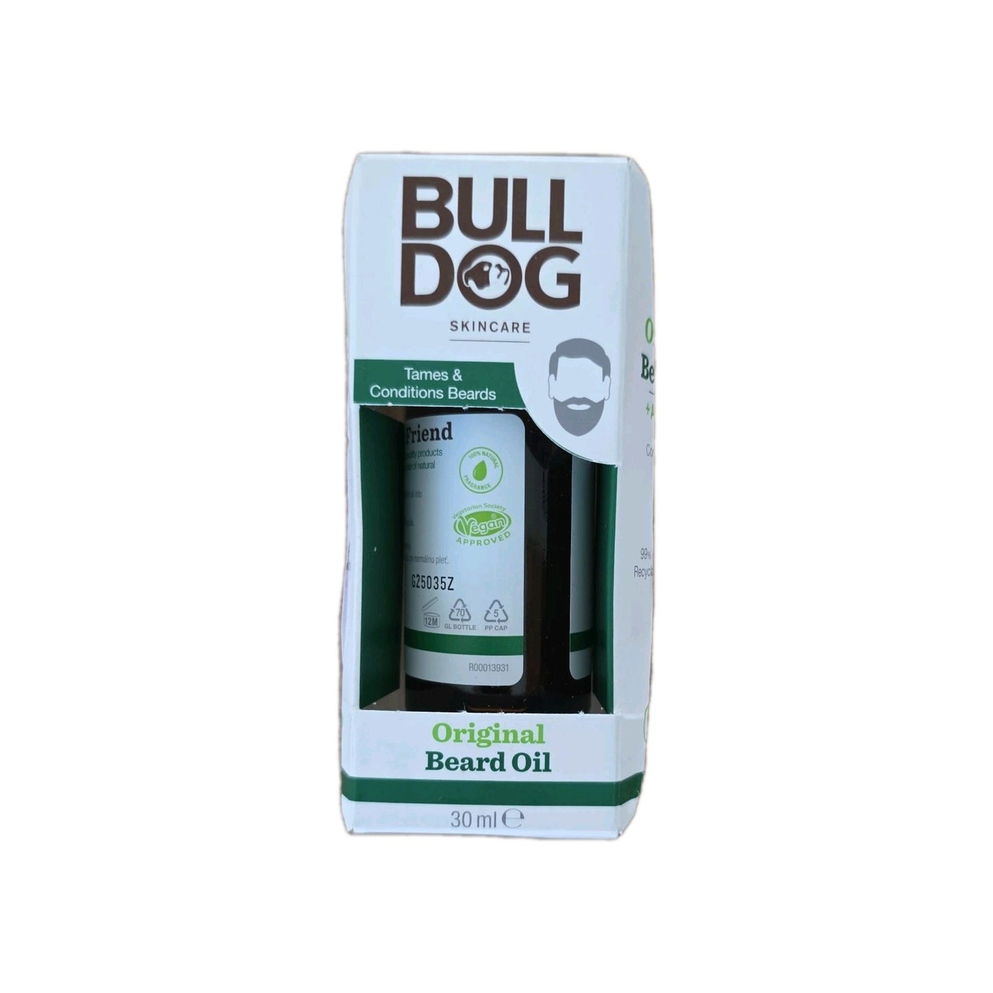 Bulldog Original Beard Oil - 30 ml Nourishing Formula by Bulldog