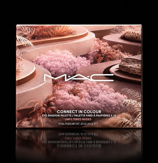 MAC Connect in Color 12-Pan Eyeshadow Palette Unfiltered Nudes