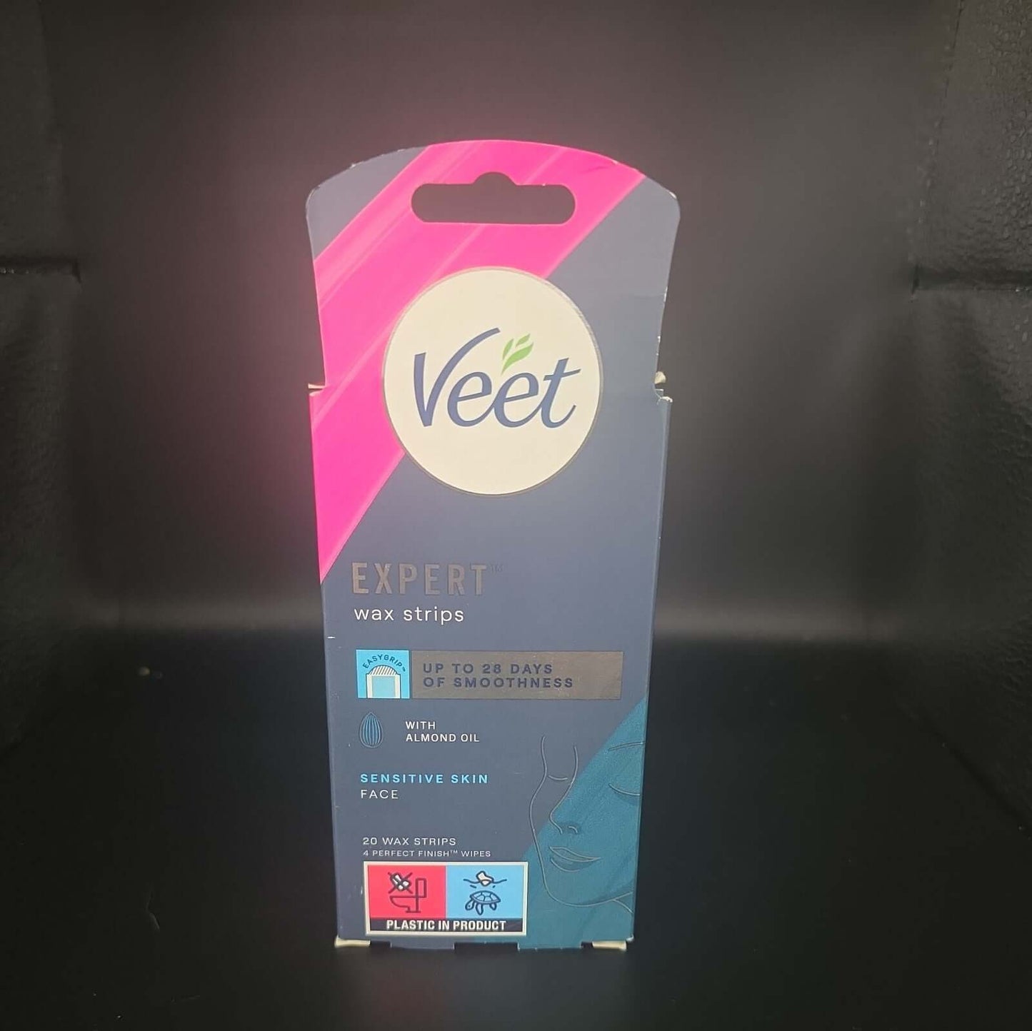 Veet Expert Cold Wax Strips Face - Sensitive Skin 20pc by VEET