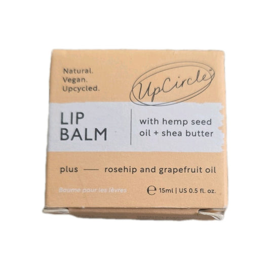 UpCircle Hemp Seed Oil & Shea Butter Lip Balm - 15ml Hydrating by UPCIRCLE