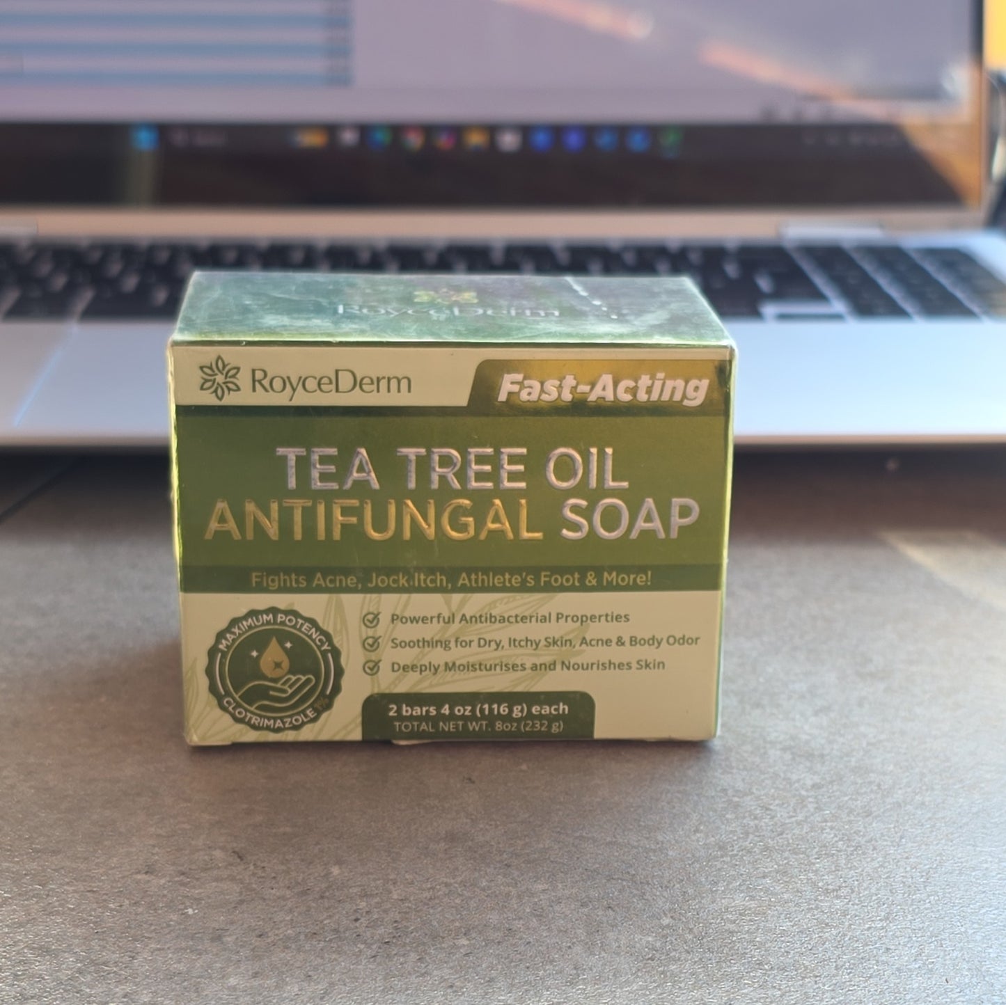 Roycederm Antifungal Antibacterial Tea Tree Soap: Antifungal Antibacterial Treat