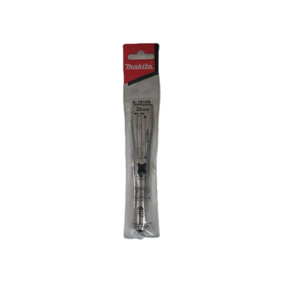 Makita SDS Masonry Chisel - 20mm x 140mm D-19168