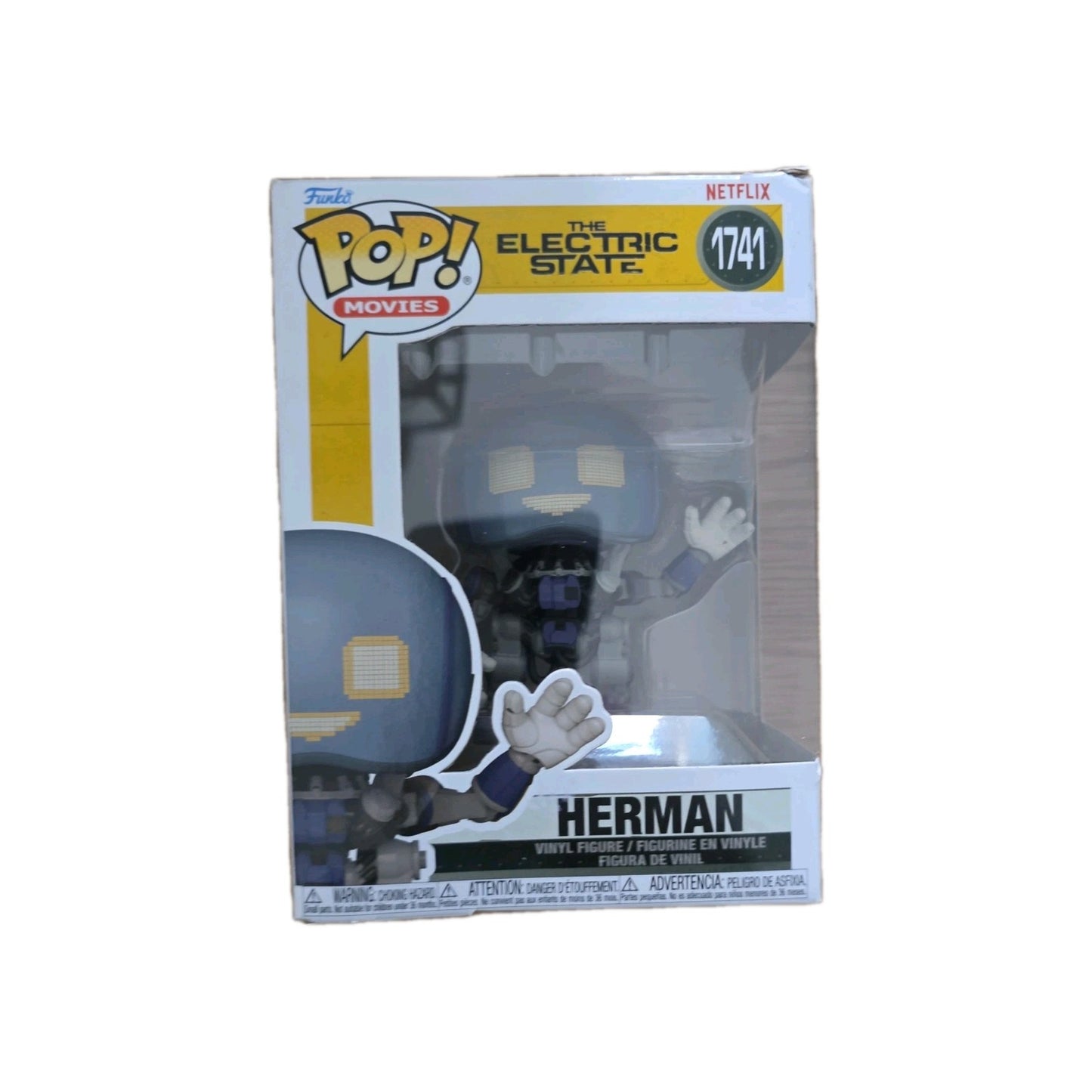 Funko Pop! Movies The Electric State Herman #1741 Vinyl Figure by Funko