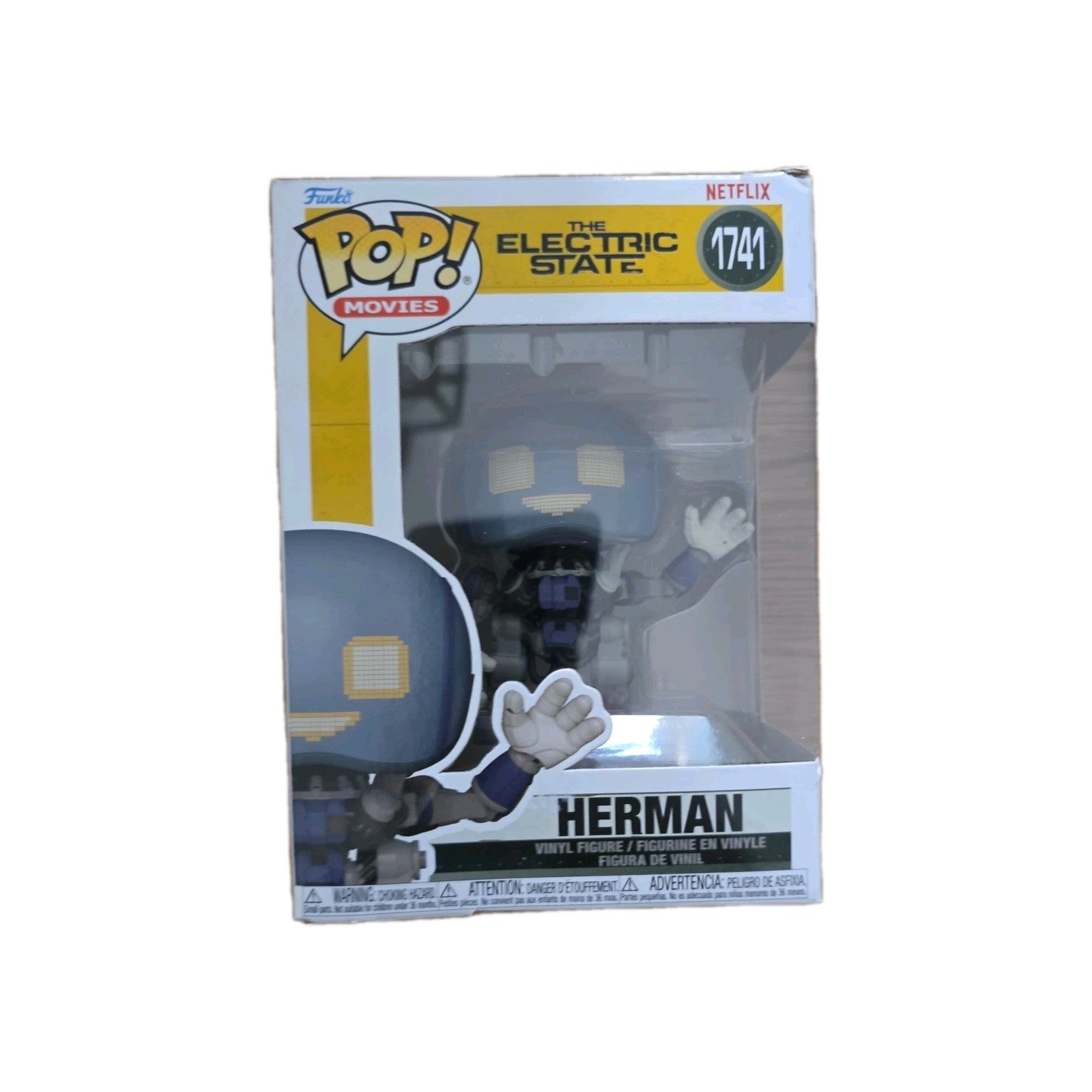 Funko Pop! Movies The Electric State Herman #1741 Vinyl Figure by Funko